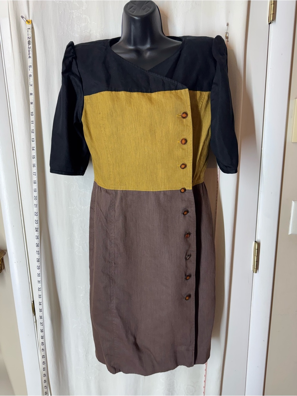 Vintage Women's Emanuel Ungaro Linen Dress